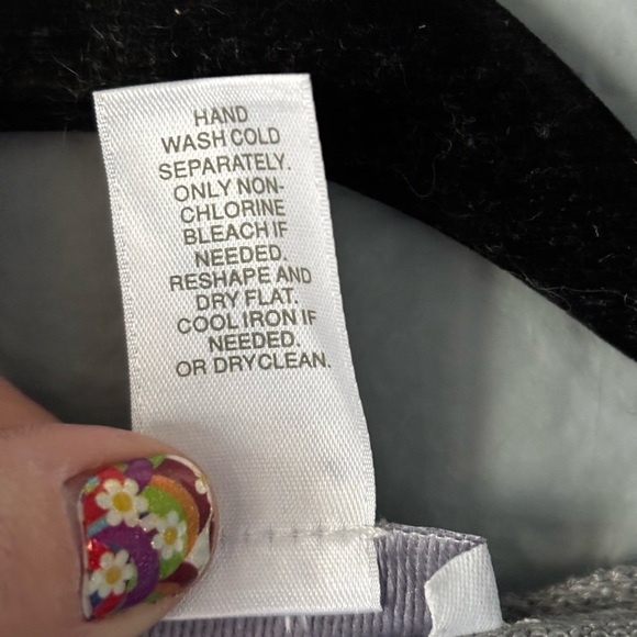 J. Jill | wool blend | poncho | sweater |lightweight | OSFM - Picture 8 of 10